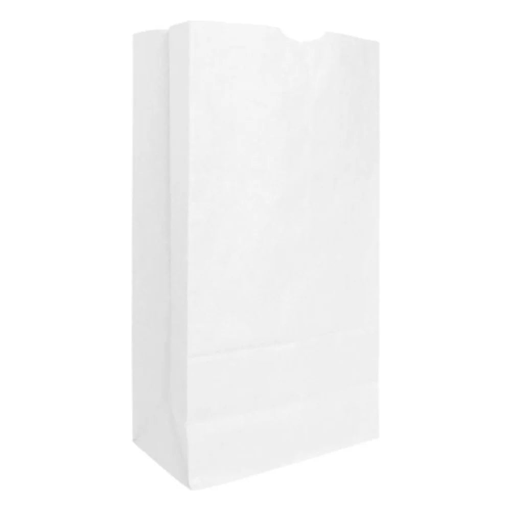AJM 8# Bleached Bag, 500 Count — 1 Per Case
