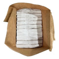 AJM #10 Bleached Bag, 500 Count — 1 Per Case