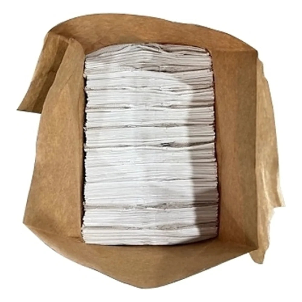 AJM #10 Bleached Bag, 500 Count — 1 Per Case
