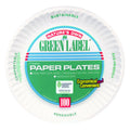 Nature's Own Green Label 7 Inch Paper Plate, 100 Count — 10 Per Case