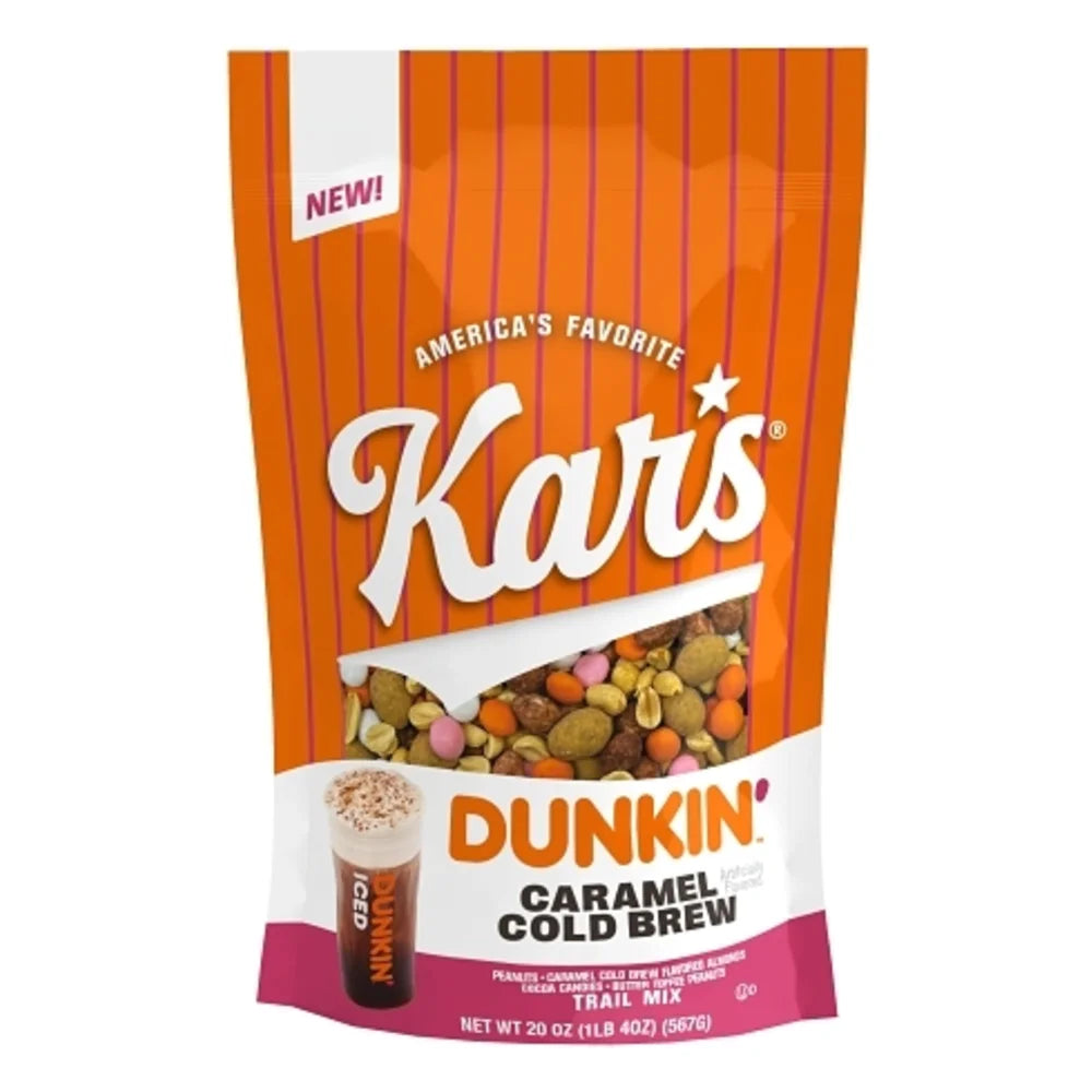 Kar's Dunkin Salted Caramel Cold Brew, 20 Ounce — 6 Per Case