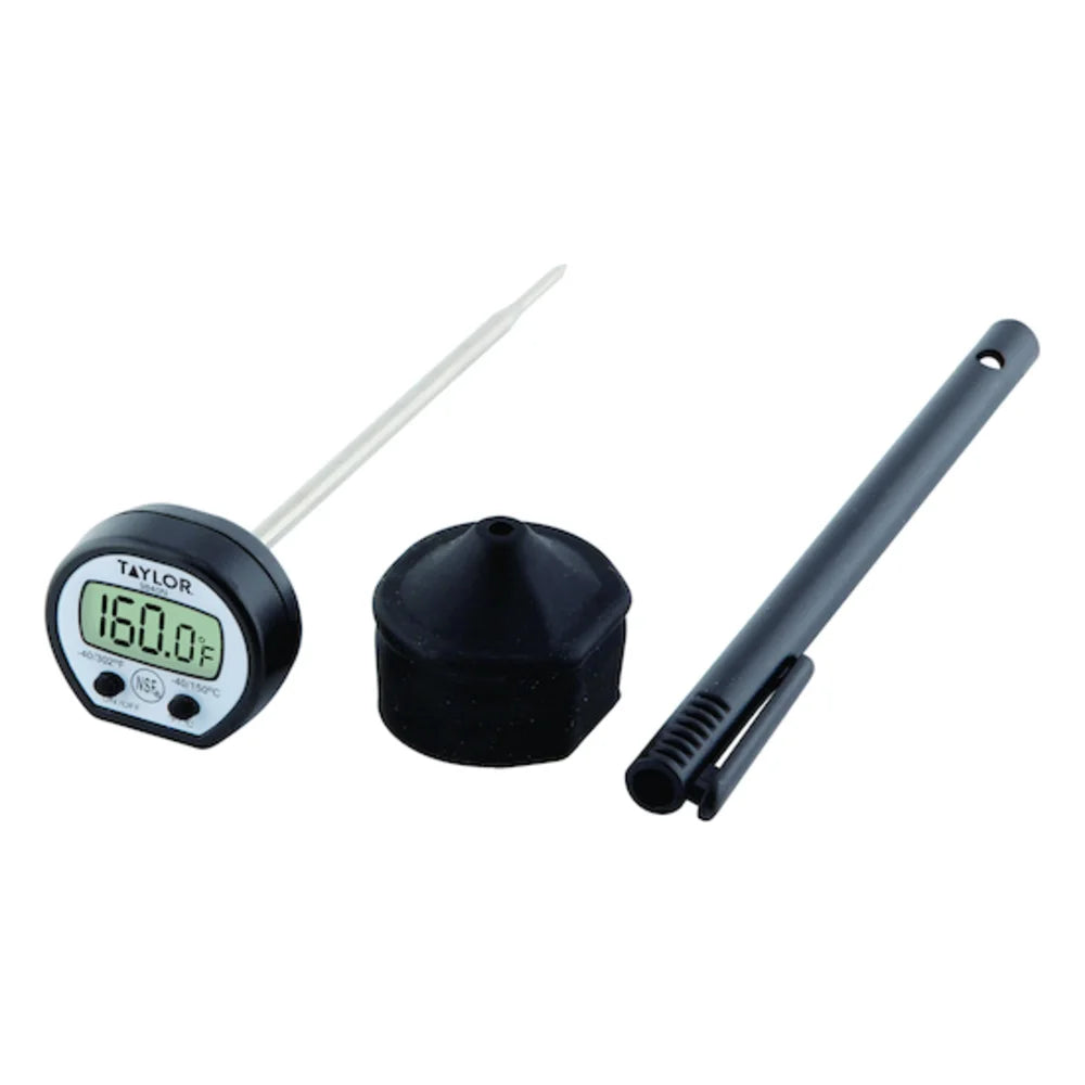 Taylor Digital Thermometer With Rubber Boot For Impact Resistance, 1 Each — 1 Per Case