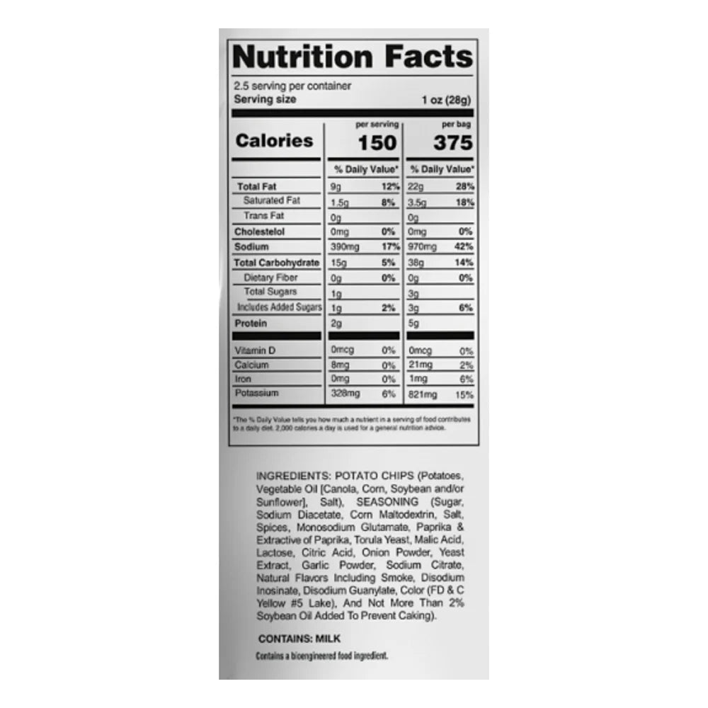 Rap Snacks Lil Baby Hot All In Chips, 2.5 Ounce — 10 Per Case