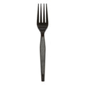 Dixie Heavy Weight Polystyrene Black Fork, 1000 Count — 1 Per Case