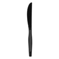 Dixie Heavy Weight Polystyrene Black Knife, 1000 Count — 1 Per Case
