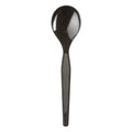 Dixie Heavy Weight Polystyrene Black Soup Spoon, 1000 Count — 1 Per Case