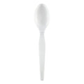 Dixie 6 Inch Heavyweight Polystyrene White Spoon, 1000 Count — 96 Per Case