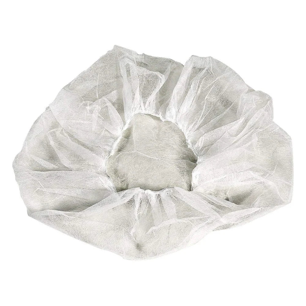 Cellucap 24 Inch White Flat Pack Bouffant Cap — 10 Per Case