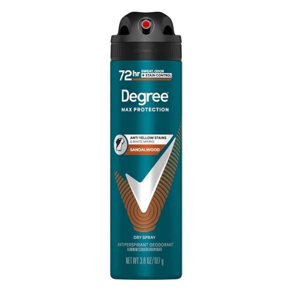 Degree Dry Spray Drif, 3.8 Ounce — 12 Per Case