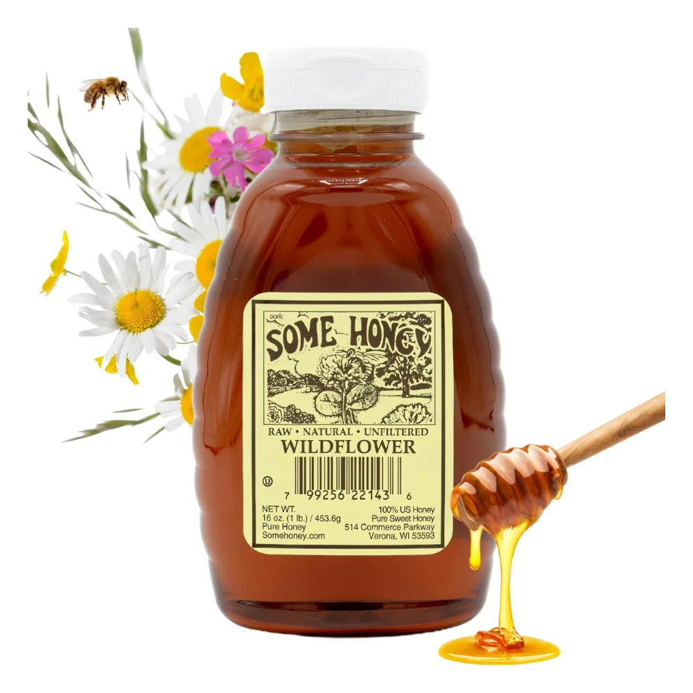 Some Honey Clover Smoothie Bottle, 16 Ounce — 12 Per Case