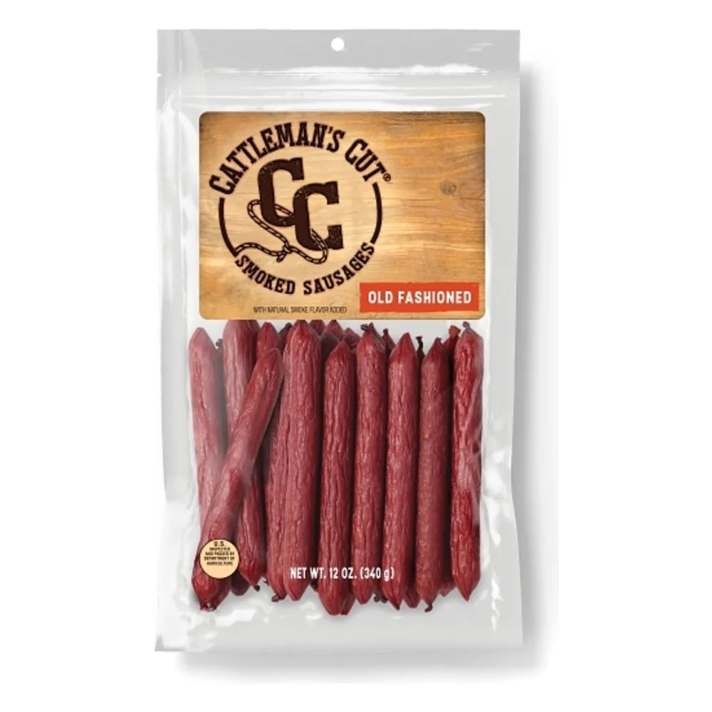Cattleman's Smoked Sticks, 12 Ounce — 8 Per Case