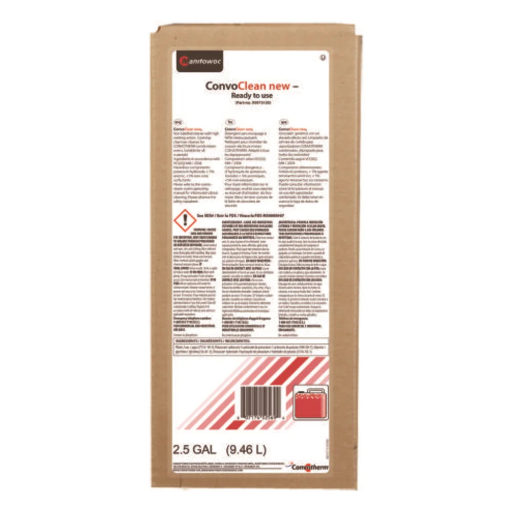 Manitowoc Convoclean New, 2.5 Gallon — 1 Per Case