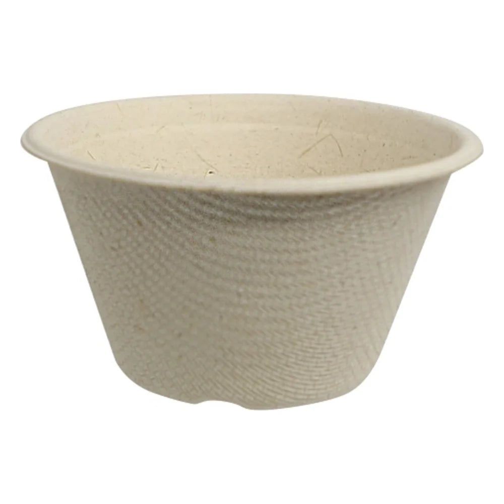 World Centric Cups - Unbleached - Plant Fiber, 2 Oz — 40 Per Case
