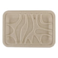 World Centric Molded Fiber Meat/Produce Tray - Industry Size 2S, 8.2 X 5.7 X .65" - Compostable — 10 Per Case