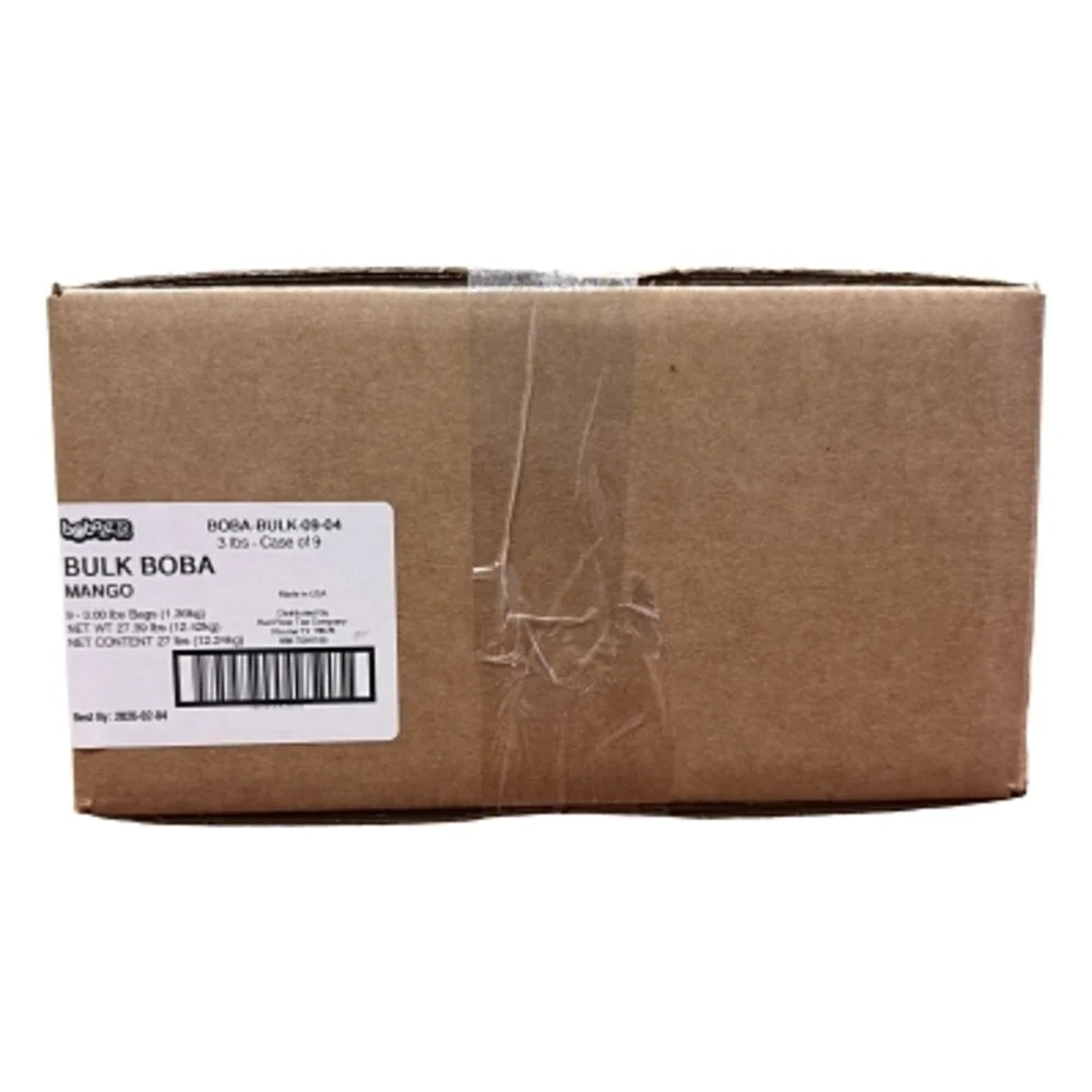 Boba Lab Bobazz To Go Bulk Mango Boba, 3 Pound — 9 Per Case