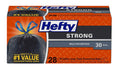 Hefty Strong Multipurpose Trash Bags (30 Gallon, 28 Count)/6pk