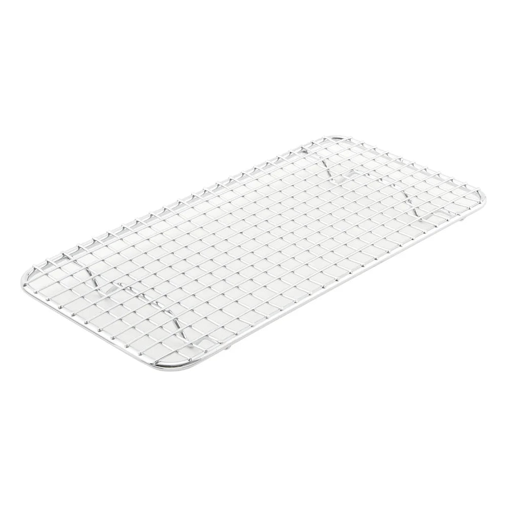 Seville 5" X 10-1/2" Chrome Plated Pan Grate For Third-Size Steam Pan, 1 Each — 1 Per Case