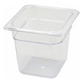 Winco Pan 1/6 Size 6 Inch Poly. — 1 Per Case