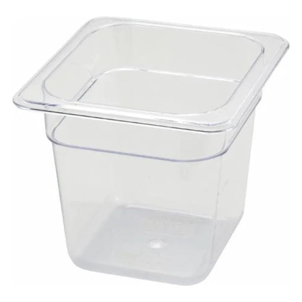Winco Pan 1/6 Size 6 Inch Poly. — 1 Per Case