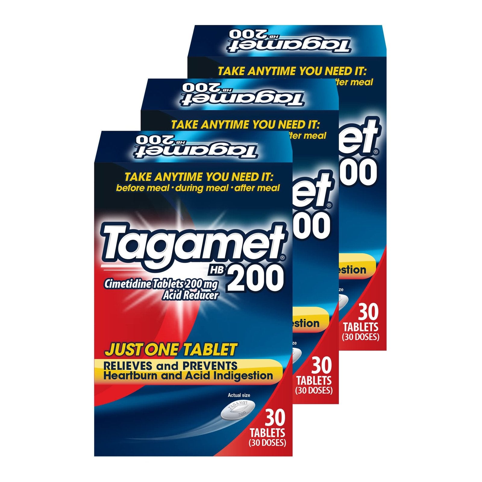 Tagamet Acid Reducer Cimetidine (200 mg, 30 ct, 3-pack)/12pk