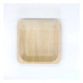 VerTerra Square Wooden Plate 5.5X5.5" — 300 Per Case