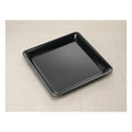 Conserve Black Square Tray, 11X11 — 25 Per Case