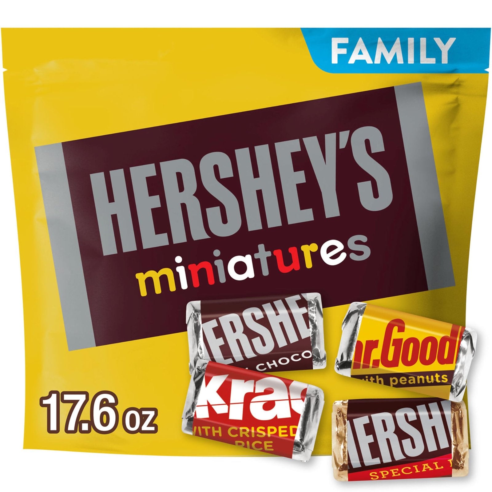 Hershey's Miniatures Chocolate Candy (17.6 oz)/16pk