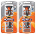 BIC Hybrid Advance Shaver System for Men (6 Count, 2 Pack)/72pk