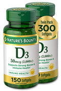 Nature's Bounty Vitamin D3 (150 Count)/24pk