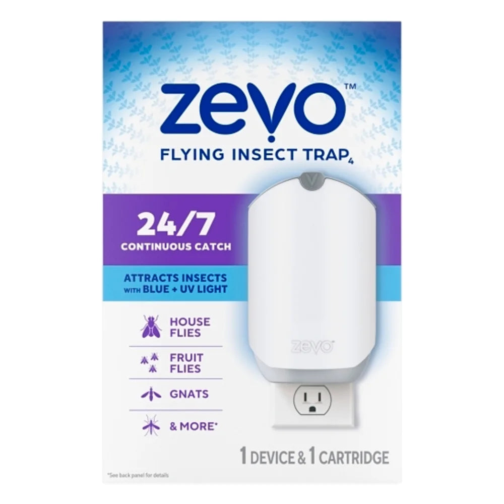 Zevo Flying Insect Trap Starter Kit, 1 Count — 4 Per Case