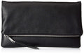 The Drop Women's Foldover Clutch Black (One Size)/40pk