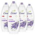 Dove Body Wash Lavender Oil & Chamomile (22 oz, 4-pack)/4pk