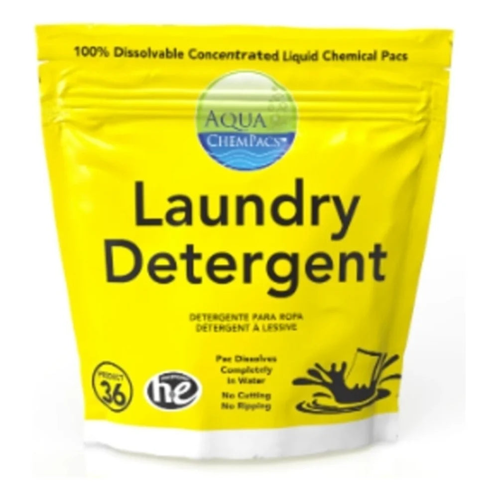 Aqua Chempacs Laundry Detergent — 1 Per Case