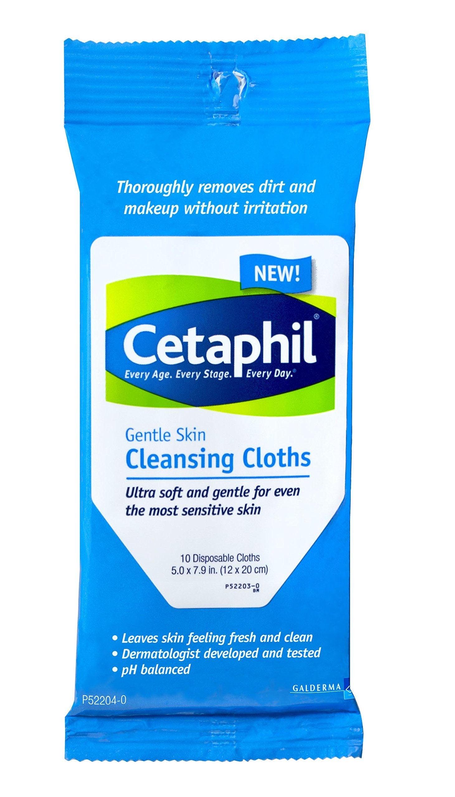 Cetaphil Gentle Cleansing Cloths (10 Count)/144pk