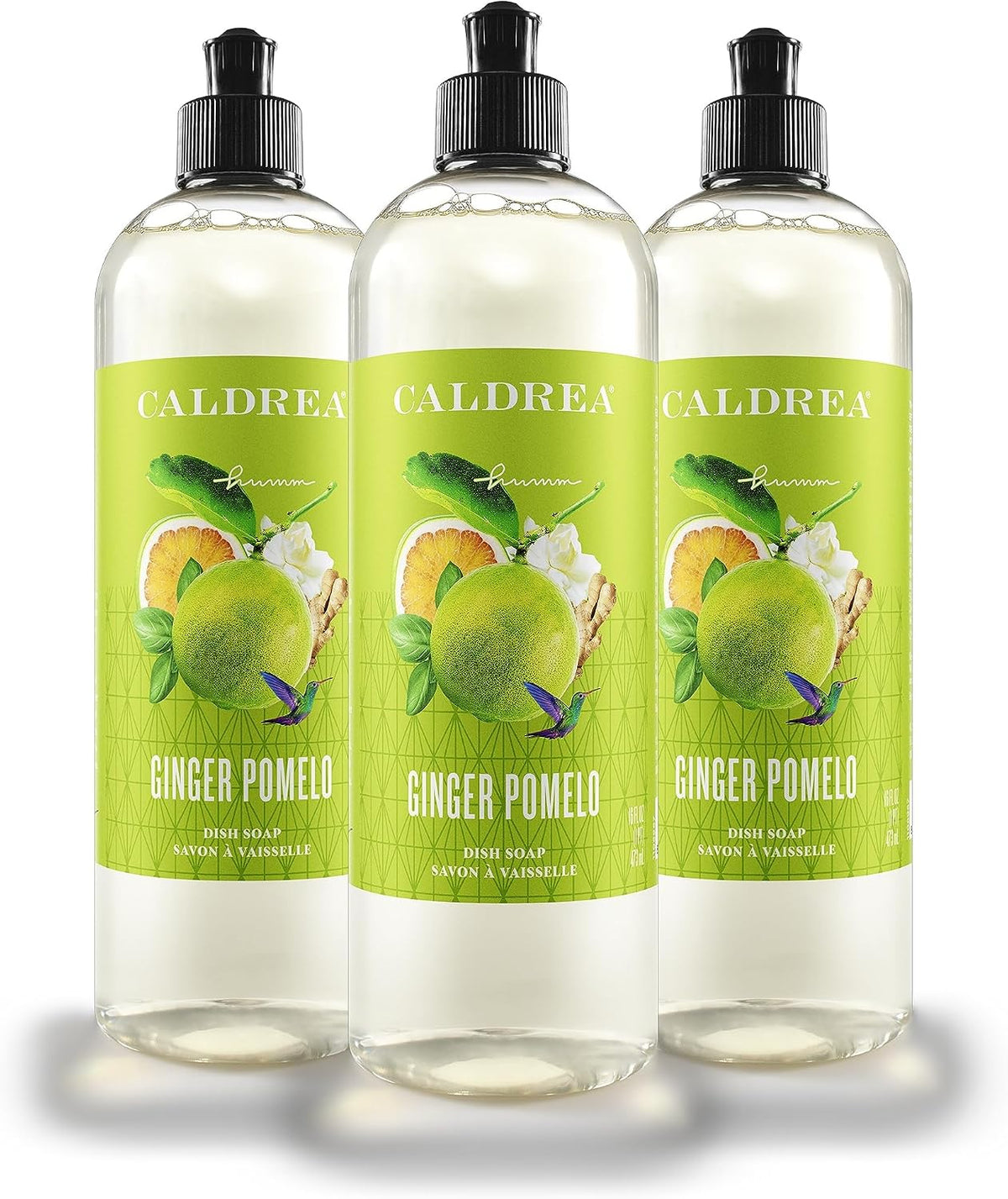 Caldrea Dish Soap - Ginger Pomelo, 16 oz — 6 Per Case