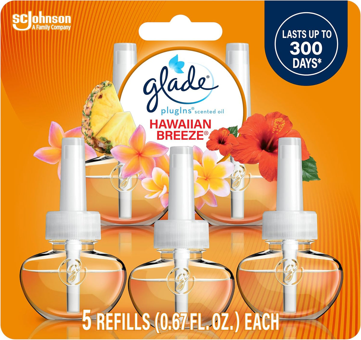 Glade Piso 3.35 fl oz Refills - Beach Life, 5 ct — 5 Per Case
