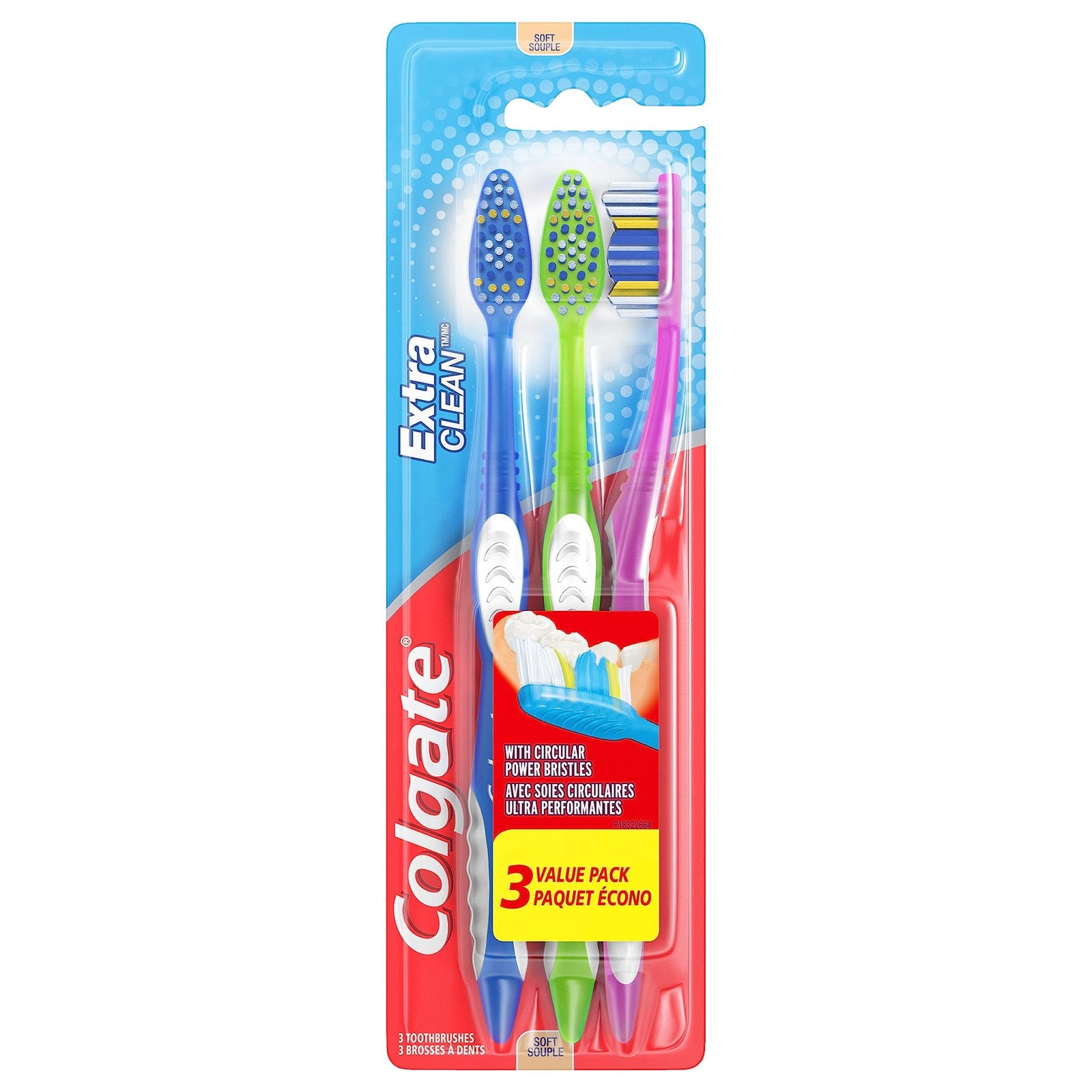 Colgate Toothbrush (3 Count)/72pk