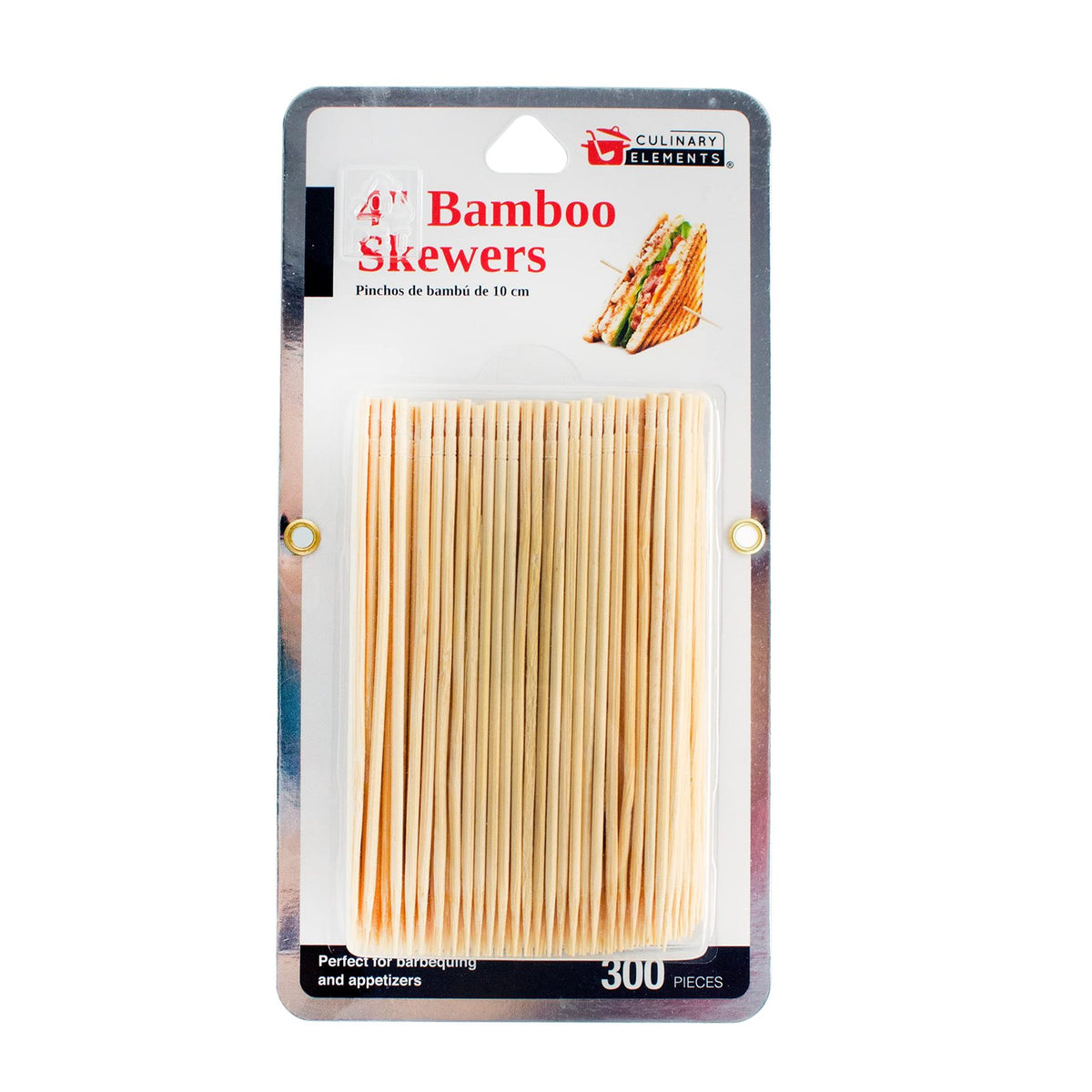 Culinary Elements Bamboo Skewers (4 in, 300 ct)/72pk