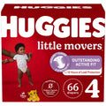 Huggies Little Movers Diapers Size 4 (66 ct)/1pk