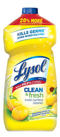 Lysol Multi-Surface Cleaner Lemon (48 oz)/12pk