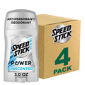 Speed Stick Antiperspirant Deodorant Unscented (3 oz, 4 Pack)/12pk