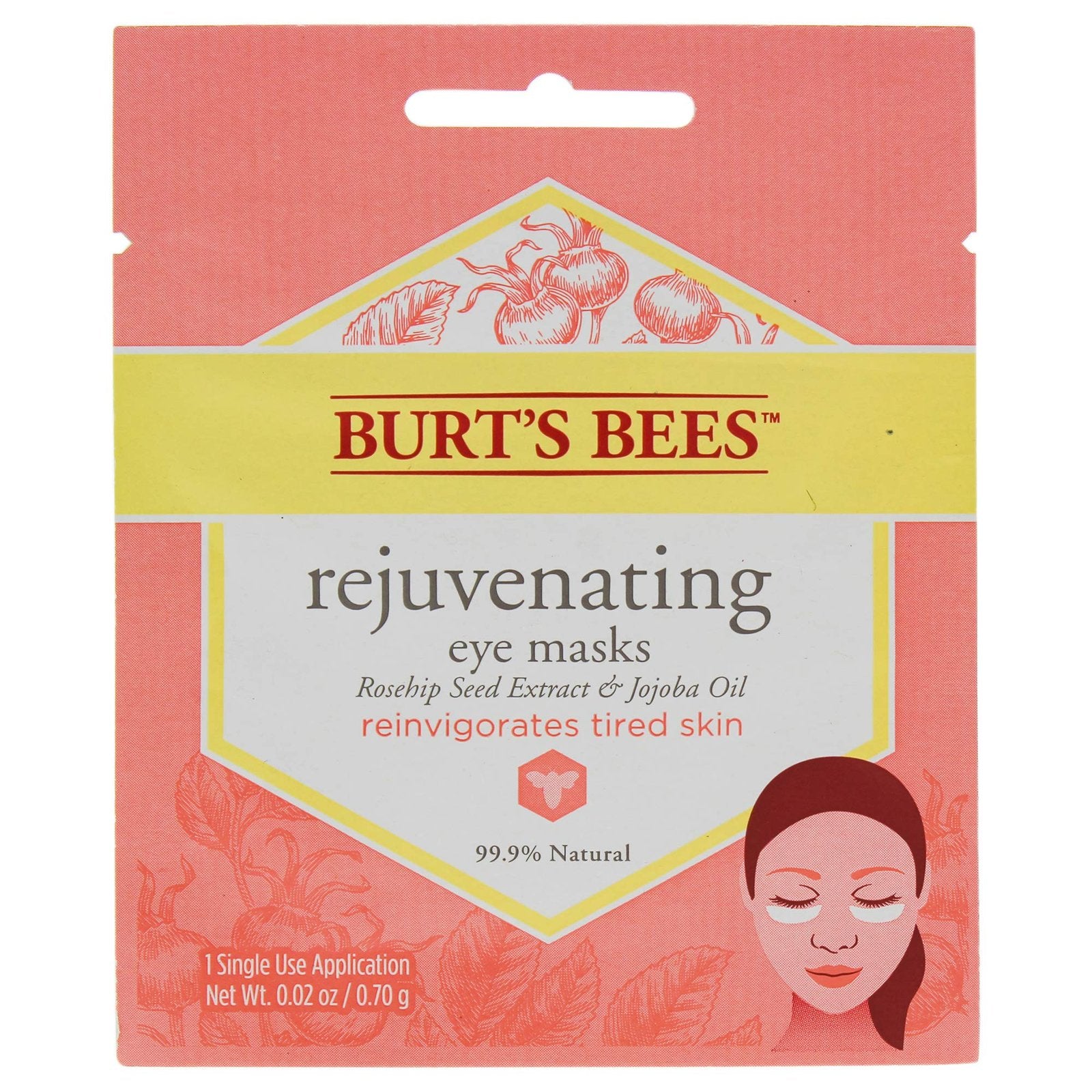 Burt's Bees Eye Mask (1 use)/48pk