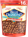 Blue Diamond Almonds, Smokehouse (16 oz)/6pk