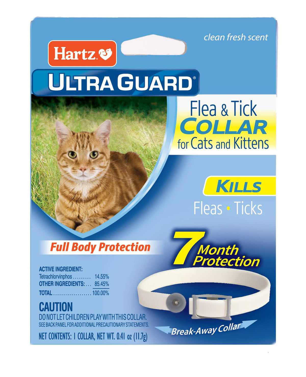 Hartz UltraGuard Flea & Tick Collar for Cats (7 Month)/48pk