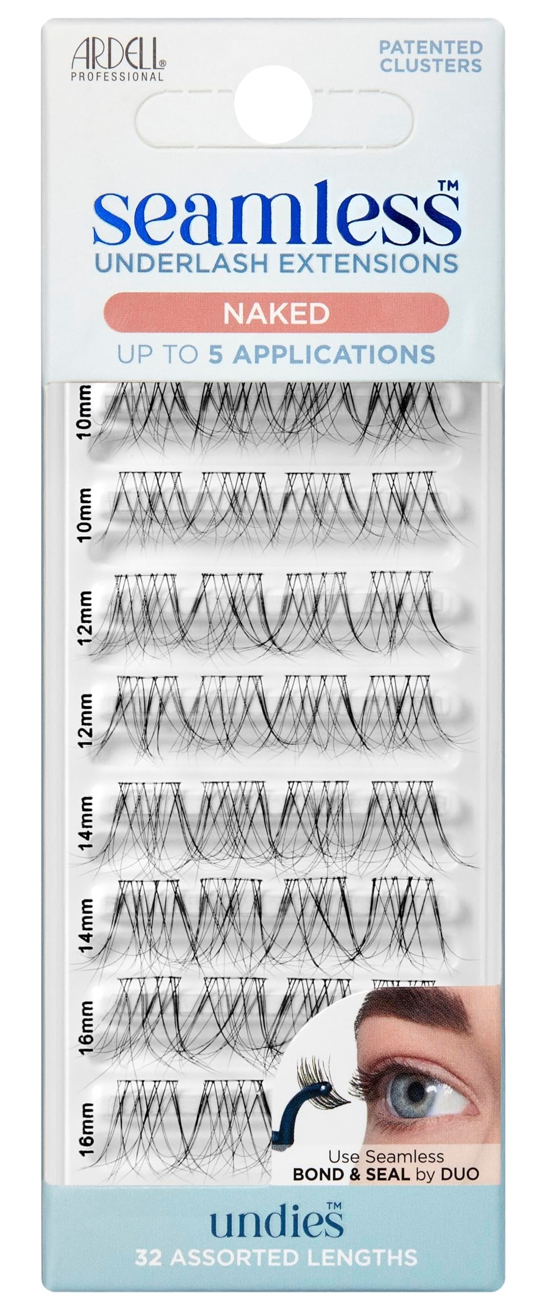 Ardell Naked Underlash Extensions Refill Kit/36pk