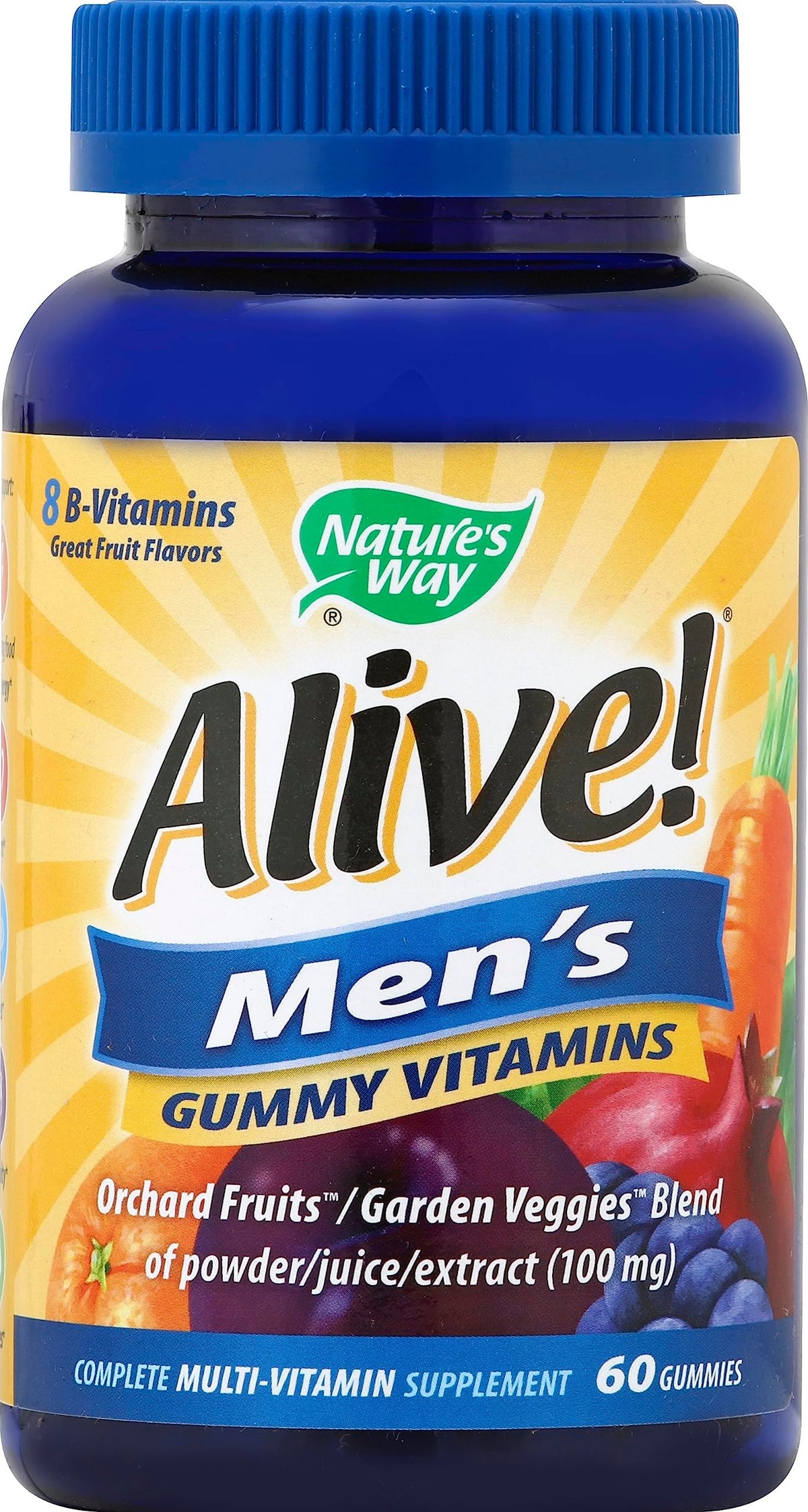 Alive! Men's Gummy Multivitamin (60 gummies)/12pk