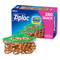 Ziploc Easy Guide Snack Bag Mega Pack, 280 ct — 9 Per Case