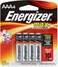 Energizer Max AAA Alkaline Batteries (4 Count, 2 Pack)/24pk