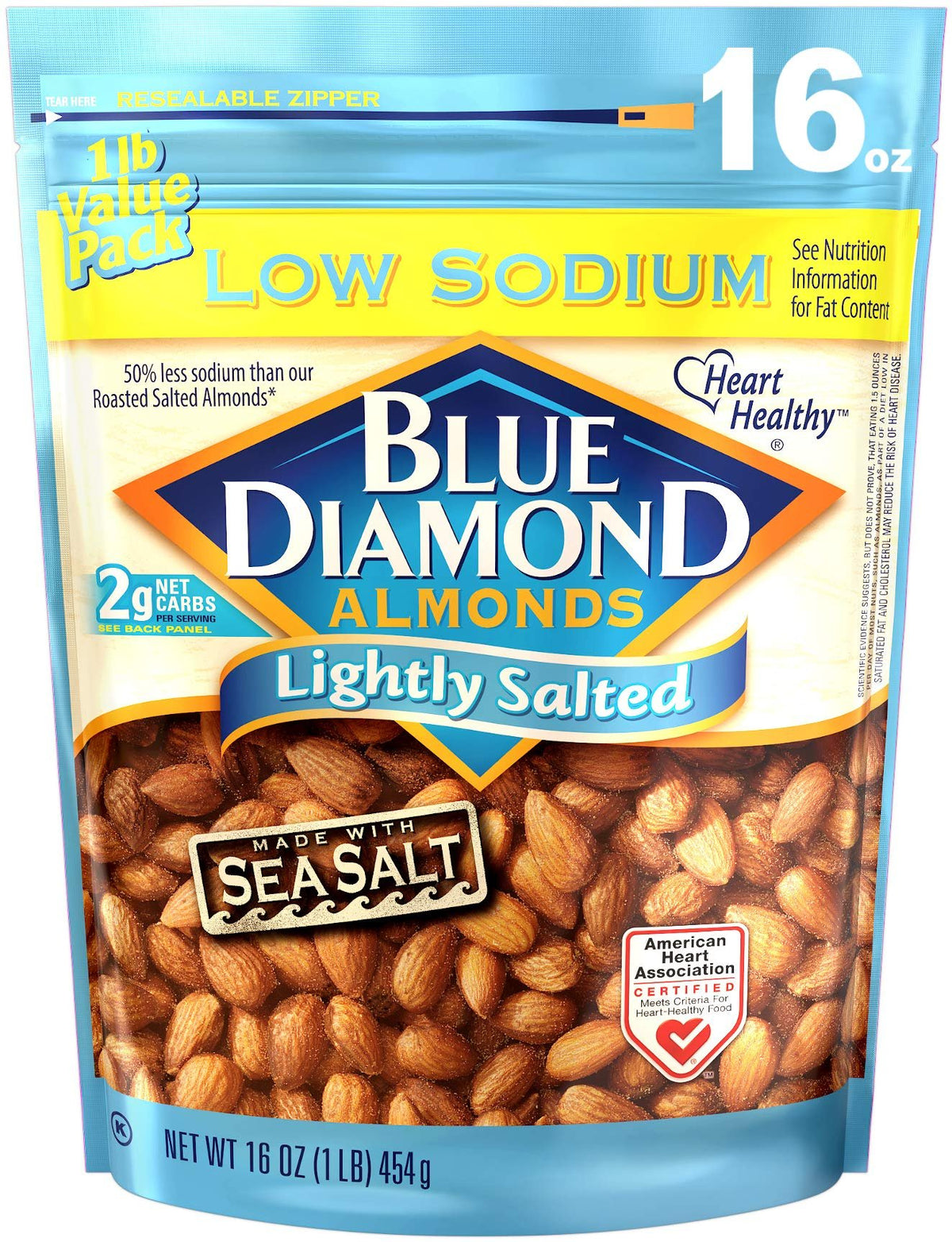Blue Diamond Almonds (16 oz)/6pk