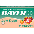 Bayer Children's Aspirin - Orange Chewable (36 ct, 81 mg)/36pk